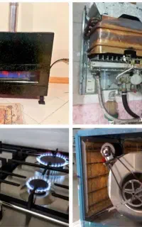تعمیرات تخصصی  اجاق گاز کولر و ابگرمکن  در منزل