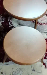 فروش فوری ۲میز گرد جلو مبلی
