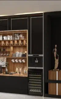 کمددیواری،کابینت،تی وی روم،دکور