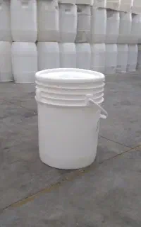 بشکه پلاستیکی ۵۰ کیلوی  و  سطل ۲۵کیلوی