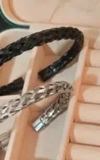 دستبند مردانه حصیری