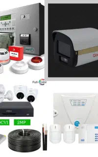 دوربین مداربسته، دزدگیر، آیفون تصویری، اعلان حریق