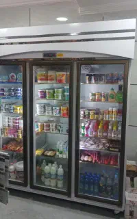 یخچال ایستاده سه درب مغازه