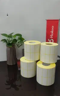 لیبل کاغذی 50×20 میلیمتر دو ردیف 4000 عددی