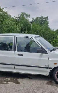 پراید ۸۳ انژکتور بدون رنگ