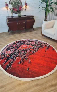 فرشینه گرد و بیضی در متراژ و طرح مختلف