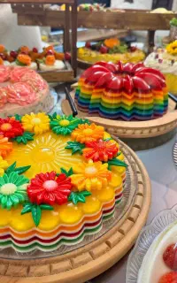 پذیرش سفارشات ژله دسر فینگرفود وکیک خونگی