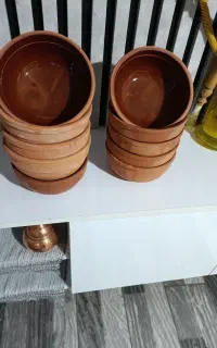 تعداد 10عدد کاسه سفالی