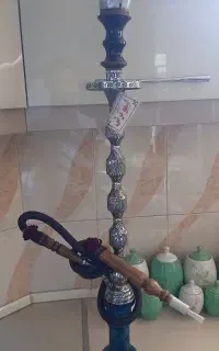قلیان برنجی اصل توپر حاج اوغلو