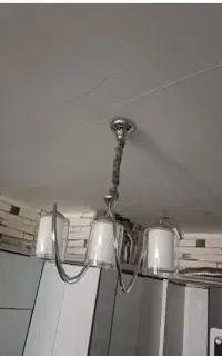 لوستر 6شاخه و3شاخه و تک شاخه رنگ سیلور