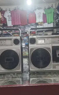 دوعدد رادیو ضبط قدیمی پاناسونیک ژاپنی