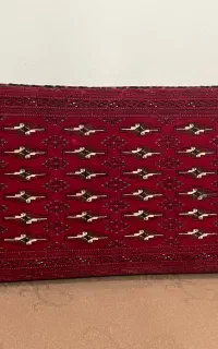 پشتی دستباف ترکمن اصل