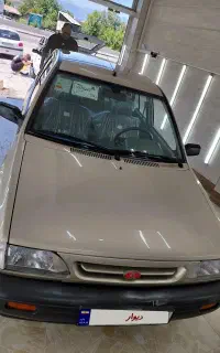 پراید ۸۸ کلکسیونی کم کار در حد صفر