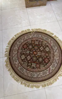 فرش ماشینی گرد