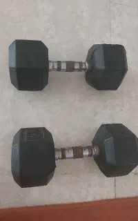 دمبل ۱۲.۵ کیلویی شش ضلعی دو عدد