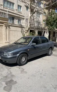 سمند ال ایکس ۸۵ دور رنگ تازه تعمیر ب شرط