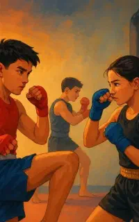 آموزش موی تای هنر رزمی تایلند