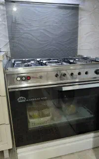 گاز فر دار تمیز
