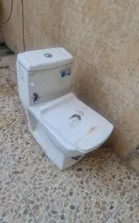توالت فرنگی سرامیکی در حده نو