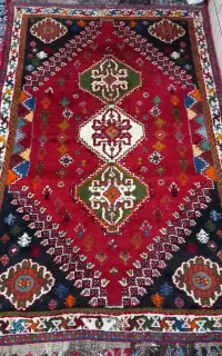 قالی محلی سنتی دست باف