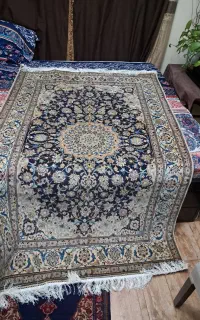 فرش ابریشم دست باف