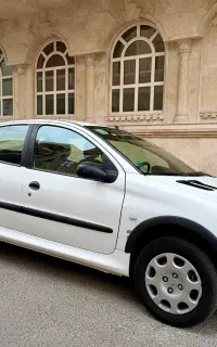 پژو ۲۰۶ SD V8 سفید