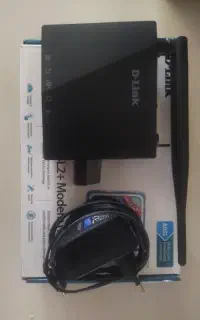 مودم نو مدل +D-link  wireless n150 Adsl2