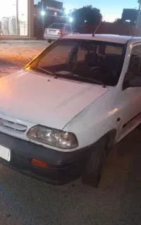 پراید سفید مدل ۸۶