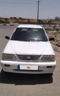 پراید۱۴۱سفید دوگانه کارخونه شاسی پلمپ