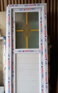درب حمام و سرویس الومینیوم و یو پی وی س upvc