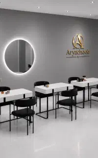 میز و صندلی شیک ارایشی