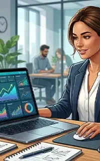نیازمند یک منشی خانم