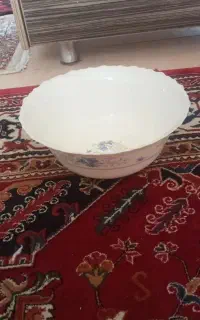 سه عددکاسه آرکوپال گل آبی به فروش می رسد