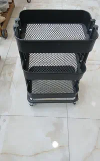ترولی فلزی ایکیا سه طبقه raskog