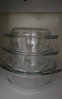 قابلمه پیرکس فرانسه درب دار (بیو را بخوانید)