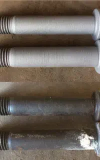 سندبلاست قطعات فلزی