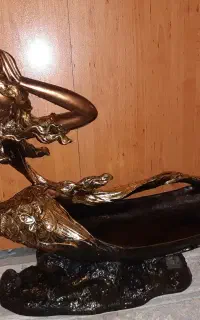 مجسمه رو میزی پری دریایی زیبا