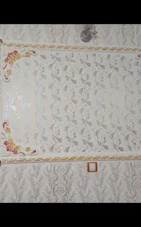 رنگ آمیزی طرح کاغذ دیواری