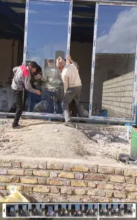 پنجره دوجداره آلومینیوم و upvc