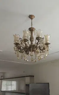 لوستر برنجی