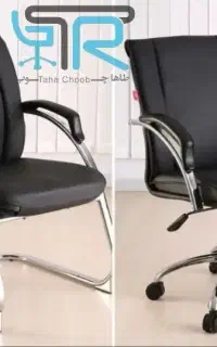 نقد/اقساط انواع صندلی کارمندی ثابت کد ۶۵۳۹ نیمست