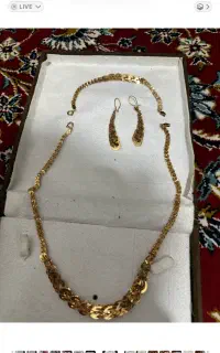 سرویس طلا در حدنو ۲۴.۰۶گرم ۳۰۰بالای خام