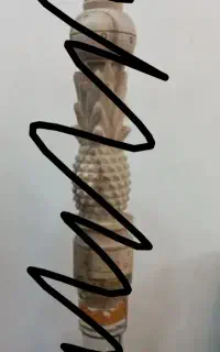 ساک قلیون با قلیون گمشده