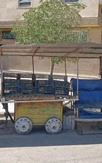 تخت میوه فروشی