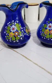 دوعدد گلدان قدیمی  ،