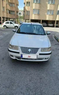 سمند86 مدل 1386 دوگانه دست منبع بزرگ