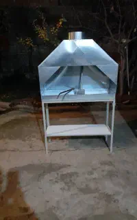 منقل کبابی با دودکش