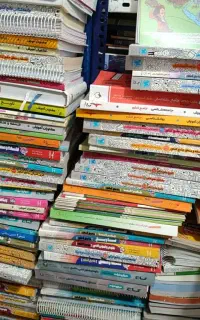 کتاب  جزوه  مجله  از همه منازل تحویل میگیرم///