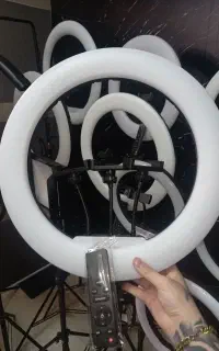 رینگ لایت 45سانت 85وات باپایه بلند دومتری