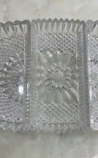 اردوخوری ۳ تکه کریستال فرانسوی
